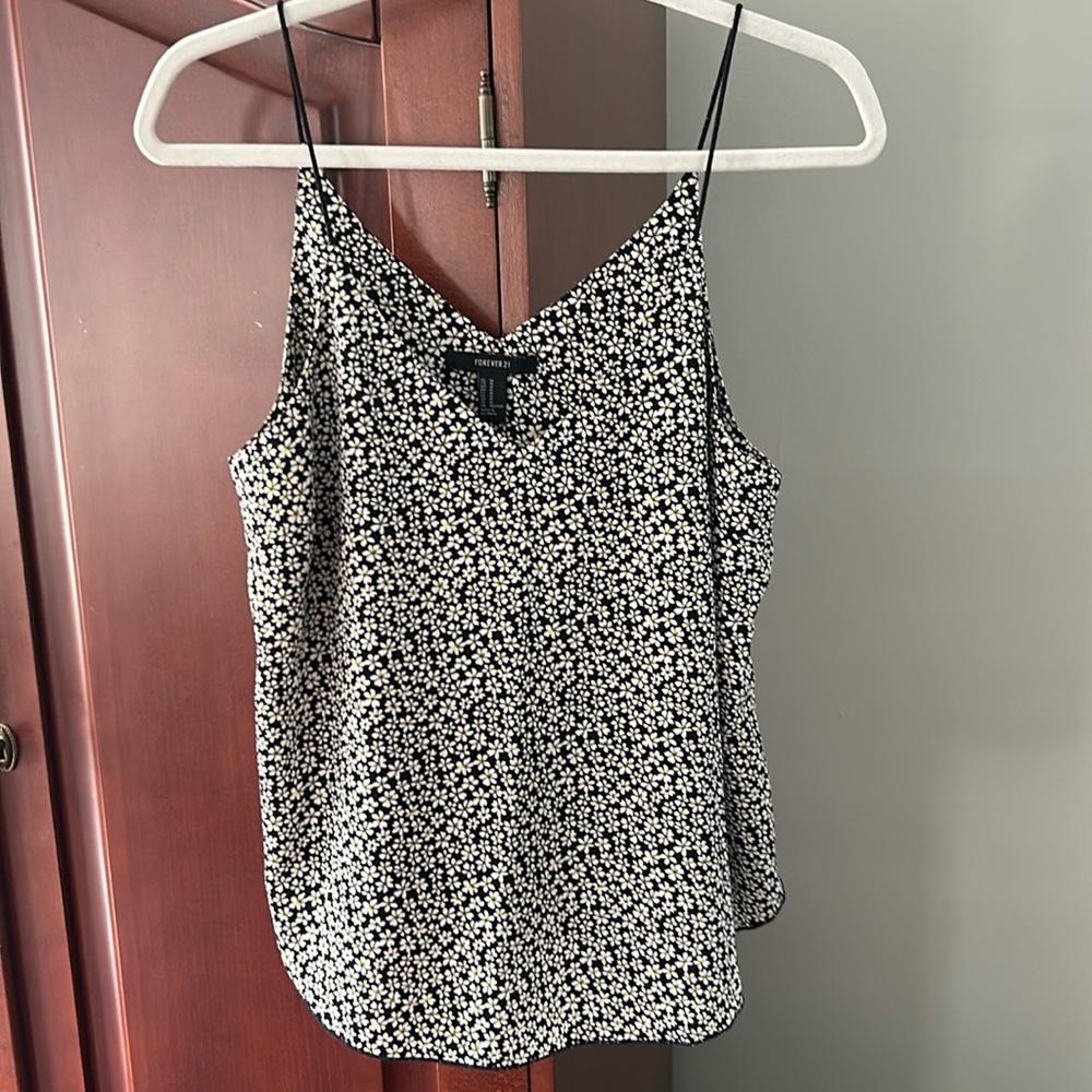 Forever 21 Floral Tank Top